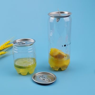 консервные банки напитка прозрачной соды безалкогольного напитка 650ml пластиковые