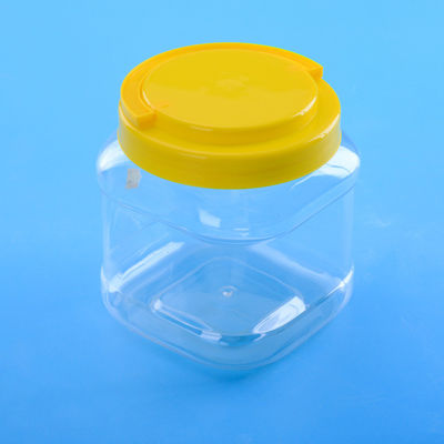 Опарникы завинчивой пробки BPA свободные 1450ml 131mm квадратные пластиковые