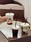 Кофе изготовленных на заказ 90mm устранимых Smoothies чашек чая пузыря холодный выпивая пластиковые чашки любимца