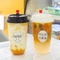 чашка холодного напитка 360ml с крышкой u формирует пластиковые устранимые чашки