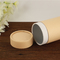 Контейнер трубки печати Silkscreen бумажный для упаковки цилиндра Kraft чая кофе