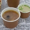 Eco 100% дружелюбное принимает вне бумагу Kraft для того чтобы пойти плошки для супа с крышкой